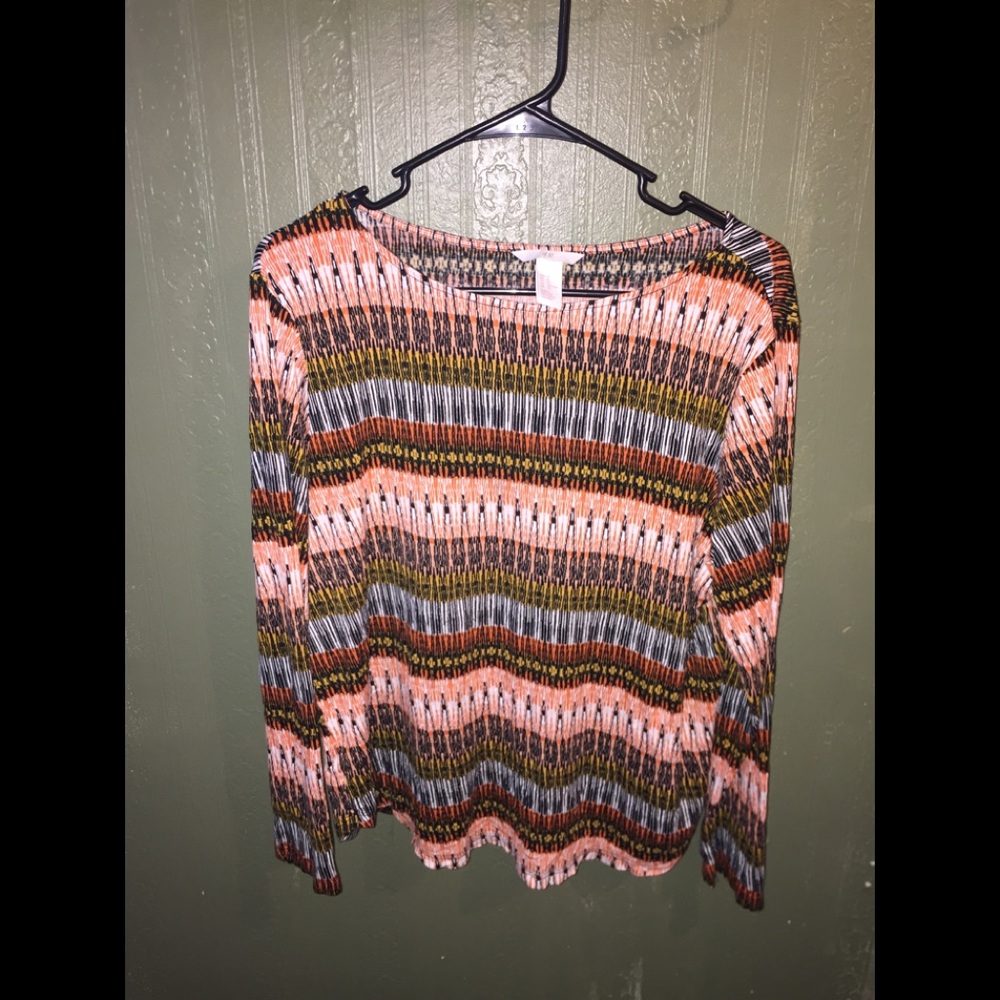 H&M long sleeve blouse